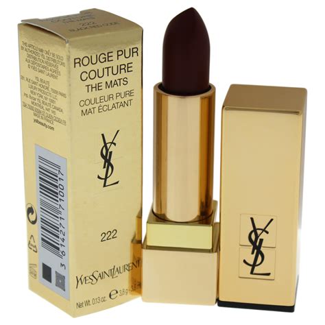 ysl black red 222 on lips|best ysl lipstick for face.